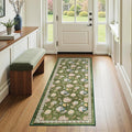 jinchan Elora 2x5 Floral Runner Rug by JINCHAN