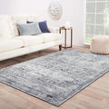 Area Rug 5×7, Vintage Boho Rug, Ultra-Soft Low Pile, Non Slip, Stain Resistant by DomitapisRug