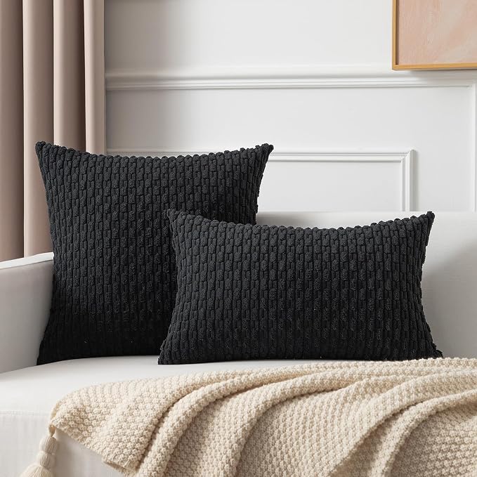 Kevin Textile 14x24 Inch Pillow Cover 1 Pack Boho Decorative Soft Striped - Image 4