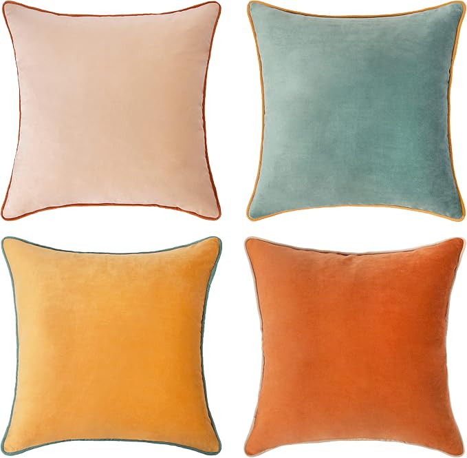 MONDAY MOOSE Decorative Throw Pillow Covers Cushion Cases, Mix and Match by MondayMoose