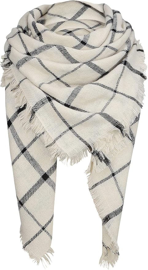 American Trends Women's Cozy Warm Winter Fall Blanket Scarf Stylish Soft Chunky by AmericanTrends