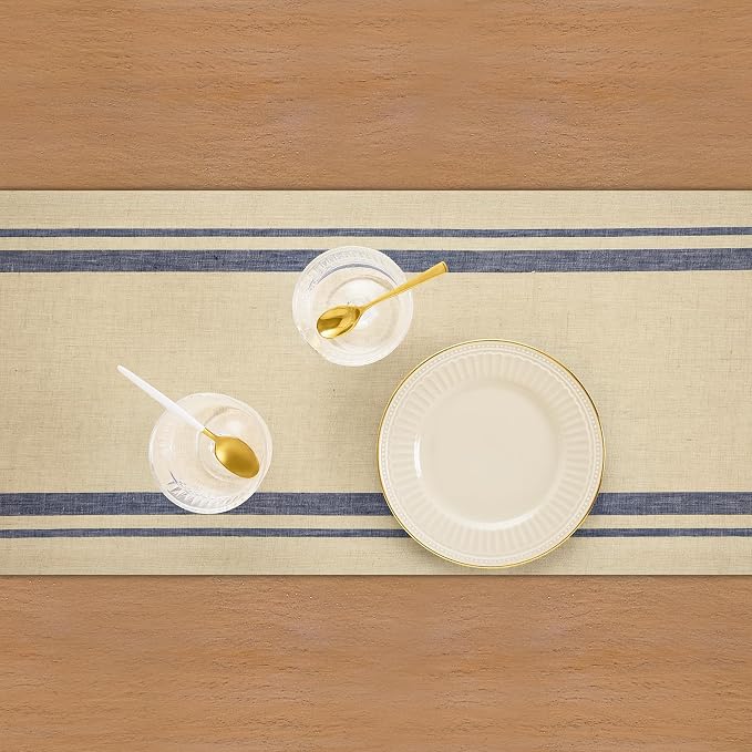 Solino Home Linen Table Runner 48 Inches - Image 3