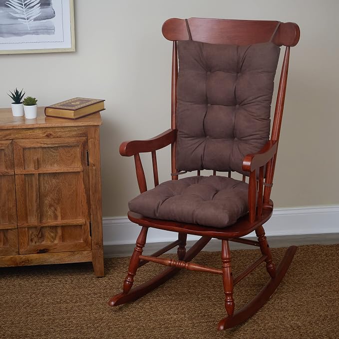 Klear Vu Omega Non-Slip Rocking Chair Cushion Set, Assembled in USA, Thick - Image 4