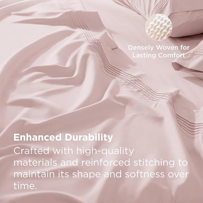 Bedsure Deep Pocket Twin Sheets Set - Image 6