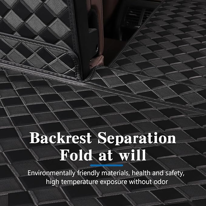 Cargo Mat & Backrest Mats for 2021-2024 2025 Toyota Venza Accessories, All - Image 4