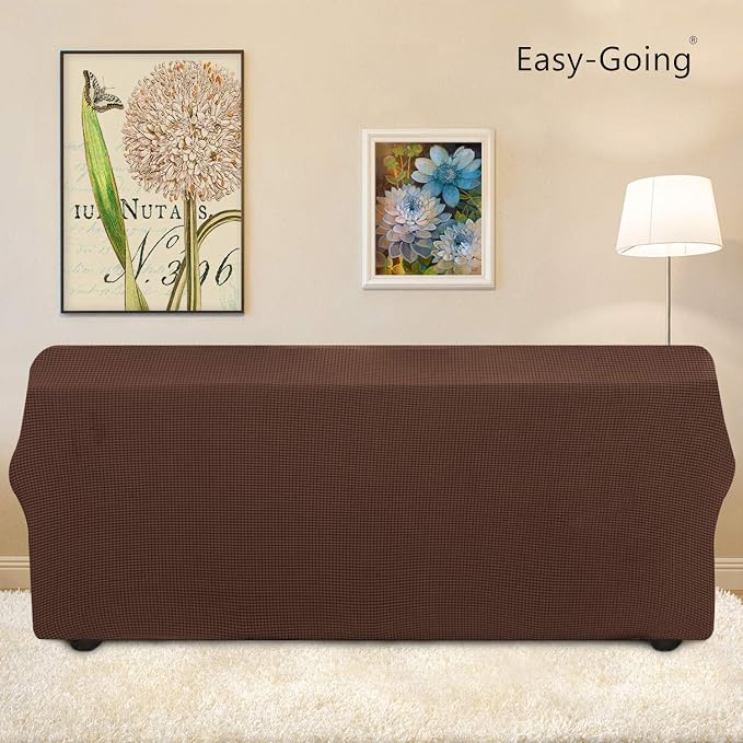 Easy-Going Stretch Sofa Slipcover 1-Piece Sofa Cover Furniture Protector Couch - Image 4