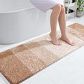 OLANLY Bathroom Runner Rugs 59x17, Extra Soft Absorbent Microfiber Bath Rugs by OLANLY