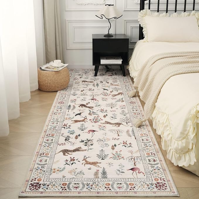 Rugcomf Runner Rug for Kitchen Rug Non Slip 2'x6' Washable Rugs - Image 8