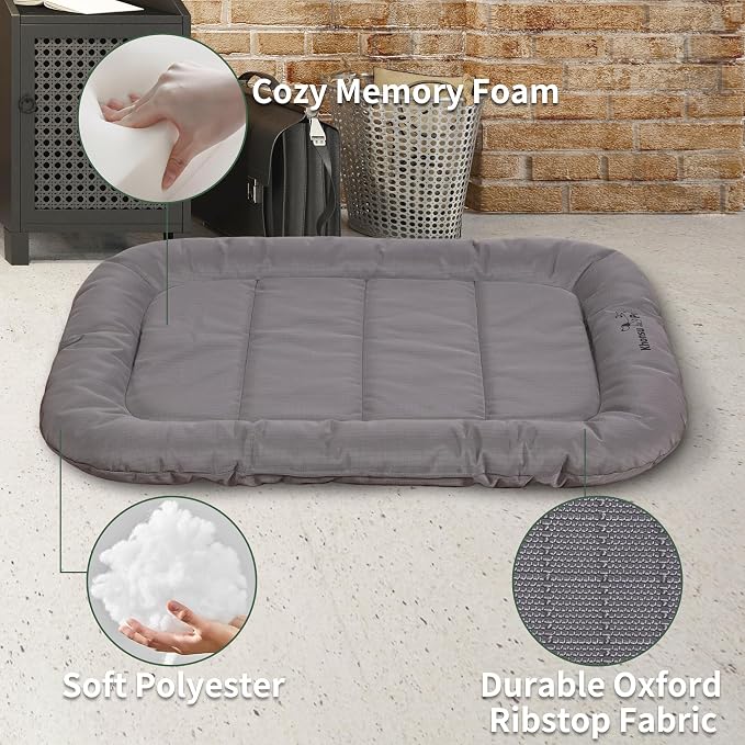 KHONSU PET Durable Dog Bed Tough and Tear Proof Dog Crate Bed, 800lbs Tear - Image 4