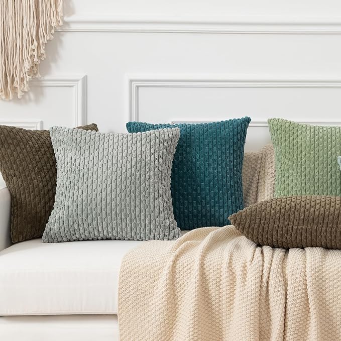 Kevin Textile 12x20 Inch Pillow Cover 1 Pack Boho Decorative Soft Striped - Image 6