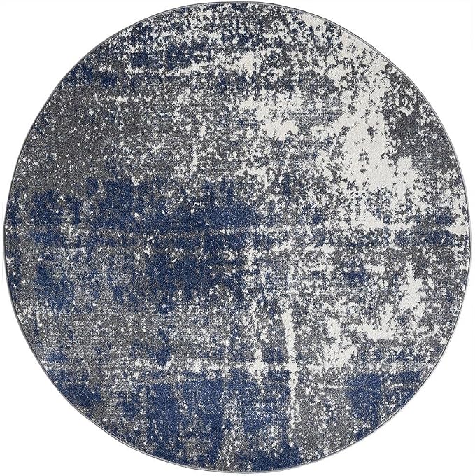 Keen Home Design Area Rugs - 5ft Round Non-Shedding - Image 2