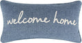 Levtex Home - Tobago - Decorative Pillow - Welcome Home - Blue and White by LevtexHome
