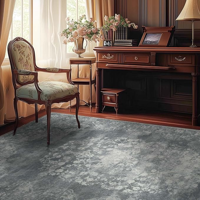 jinchan Vintage Floral 5x7 Area Rugs - Image 3