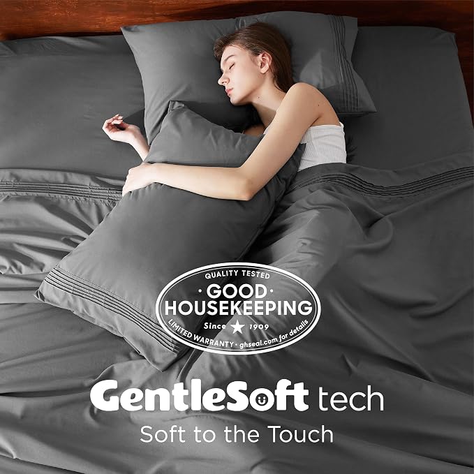 Bedsure Deep Pocket Queen Sheets Set - Image 5