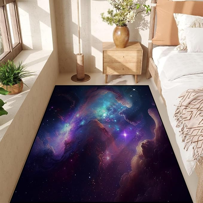Galaxy Area Rug Bedroom Living Room - Image 5