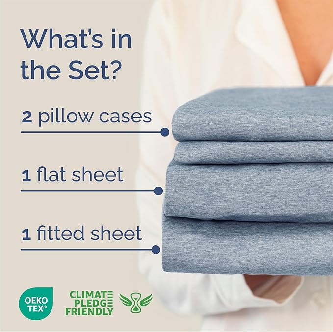 Queen Size 4 Piece Sheet Set - Image 2