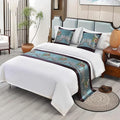 Bed Runner for Guest Room，Luxury Bed Runner，Wedding Bed Runner，Embroidered Bed by Unknown
