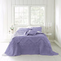 BrylaneHome Bedding Lightweight All Season Modern Amelia Quilted Damask by BrylaneHome