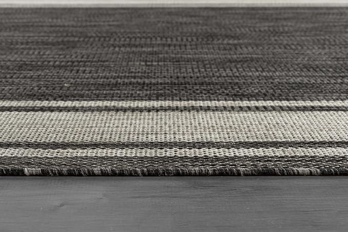 Beverly Rug Large Outdoor Rug 9x12 Modern Bordered Area Rugs - Image 6