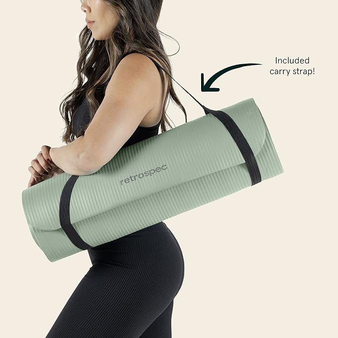 Retrospec Solana 1 inch Yoga Mat - Image 7