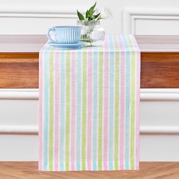 Solino Home Linen Table Runner 72 Inches Long by SolinoHome