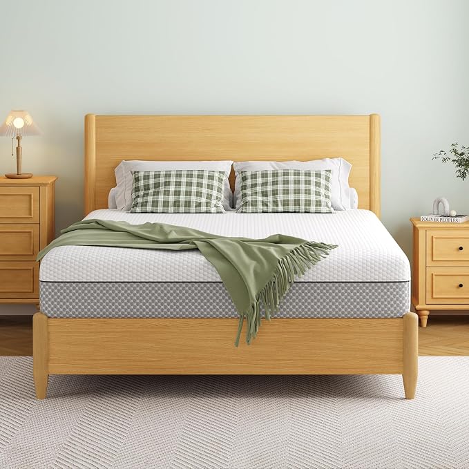 Memory Foam Mattress Cooling Gel Size Matress in A Box Bed Frame Pressure by Unknown