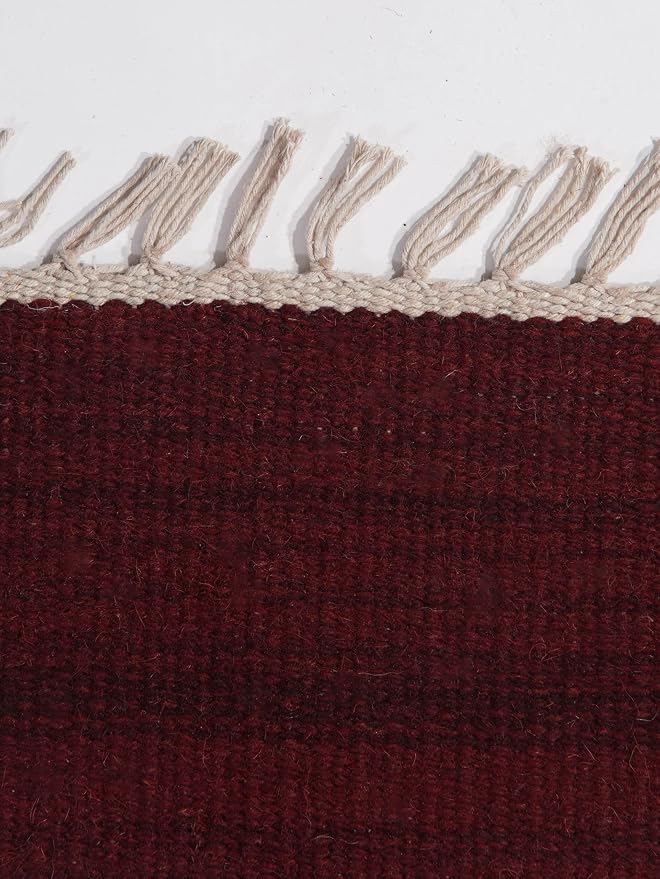 Rugsotic Carpets Hand Woven Flat Weave Kilim Wool ECO-Friendly Area Rugs - Image 4