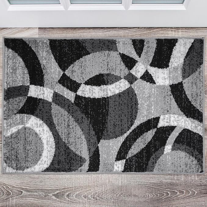 Rugshop Contemporary Abstract Circles Perfect - Image 8
