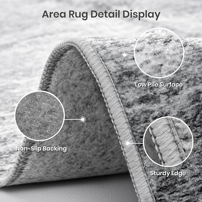 Valenrug Washable Rugs 6x9 - Image 6