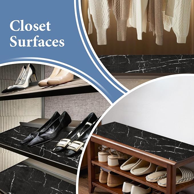 Drawer and Shelf Liner for Kitchen Cabinet: 23 in X 20 Ft Non Slip Waterproof - Image 7