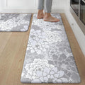 GENIMO Kitchen Mats for Floor, Kitchen Rugs Non Slip Washable Sets of 2 by GENIMO