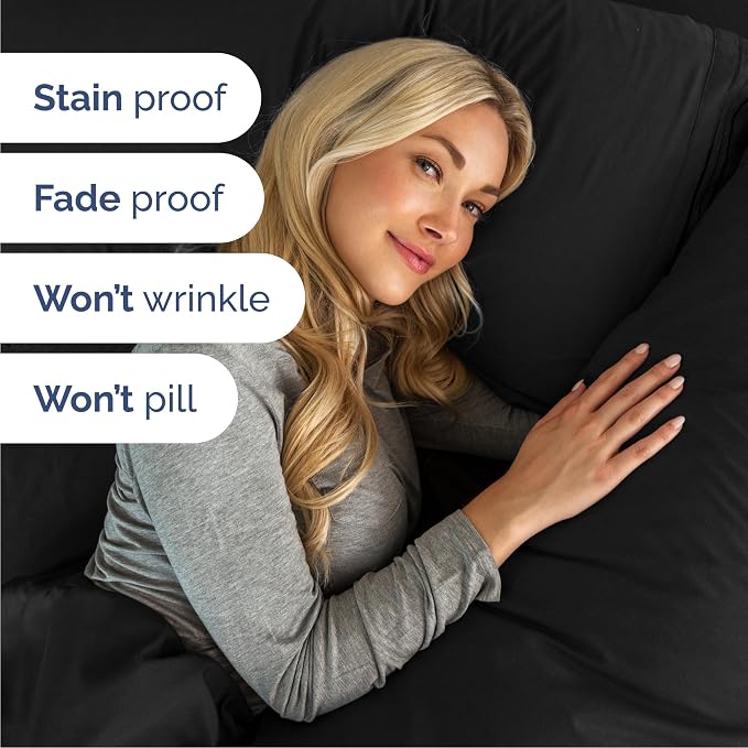 Queen Size 4 Piece Sheet Set - Image 5