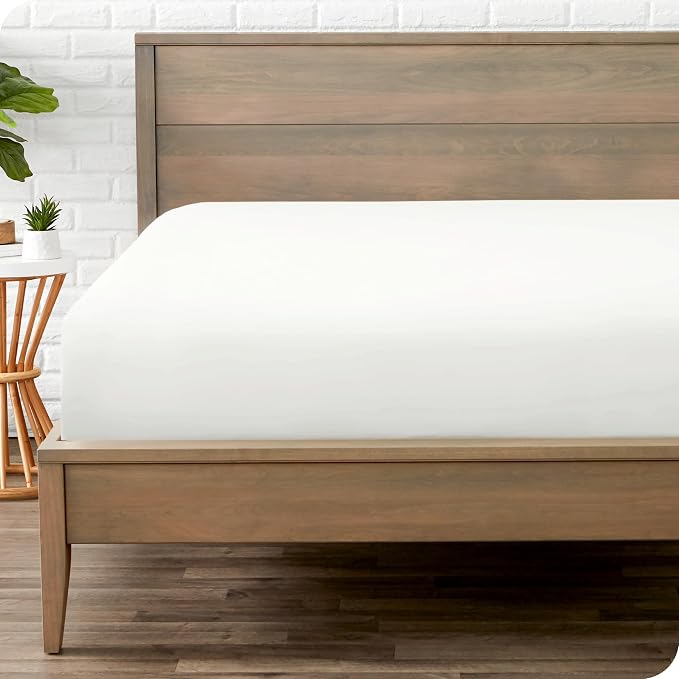 Fitted Bottom Sheet Twin Size by BareHome