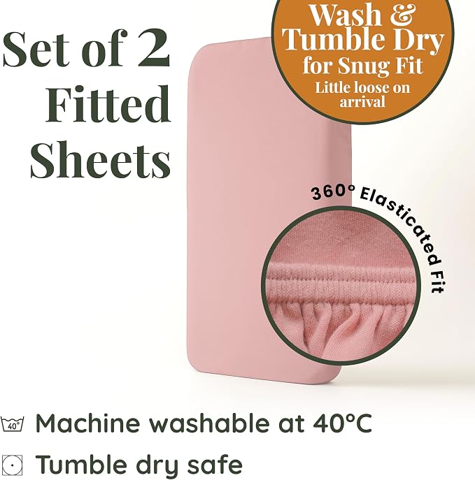 GOTS 100% Organic Bassinet Sheets - Image 7