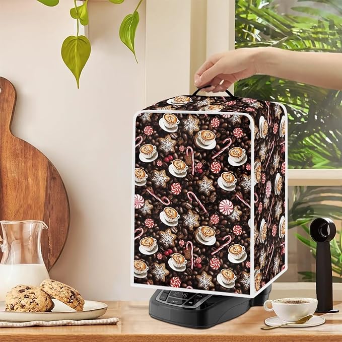 Mumeson Coffee Maker Cover, Dust Protection, Waterproof - Image 4