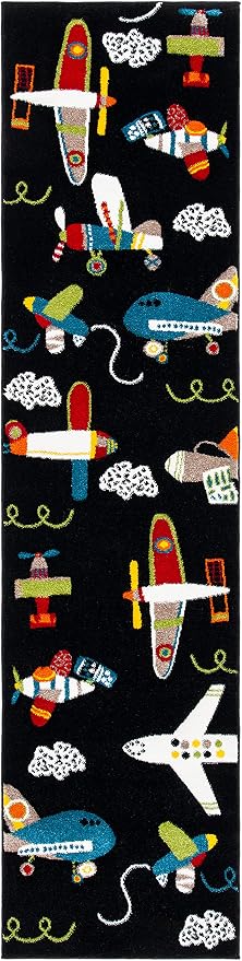 SAFAVIEH Carousel Kids Collection Runner Rug - Image 3