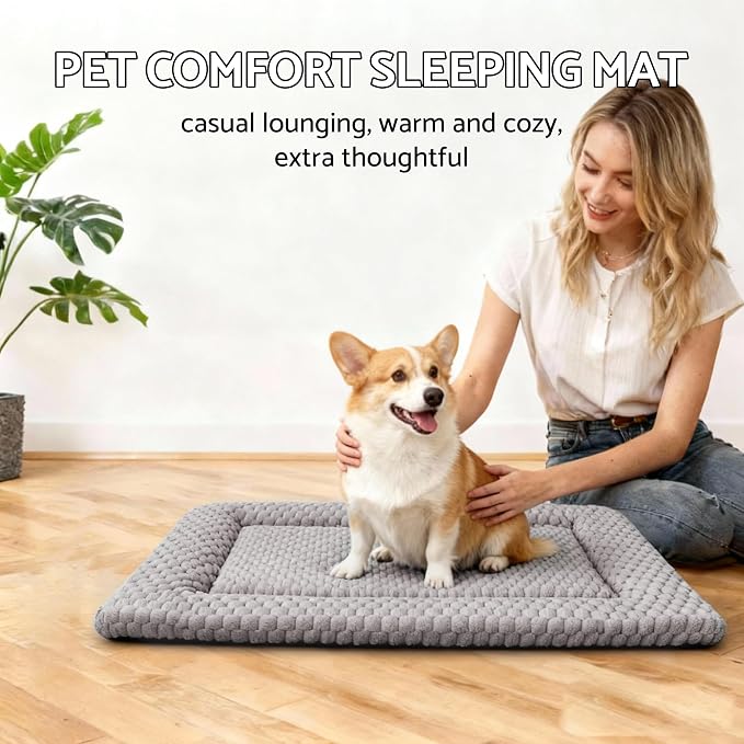 Dog Bed Mat - Dog Crate Pad - Reversible Mat - Image 4
