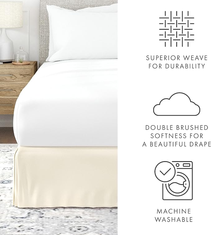 Linen Market Bed Skirt - Image 5