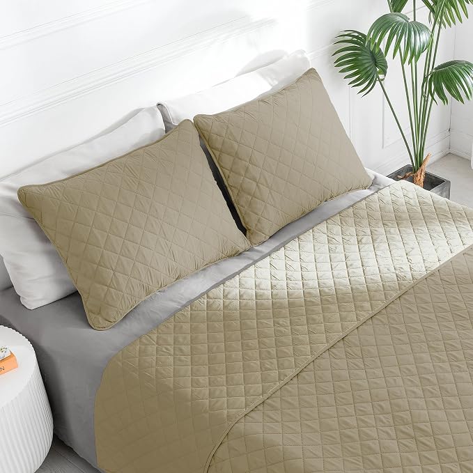 Easy-Going King Size Reversible Quilt Set - Image 2