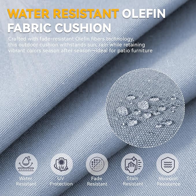 Outdoor Cushion Set for Furniture Patio Furniture, UV Resistant, Water Resistant - Image 5