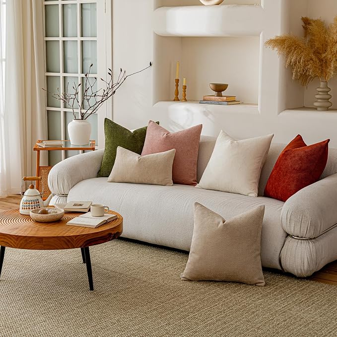 a moment Pack of 2 Decorative Chenille Throw Pillow Covers - Image 6
