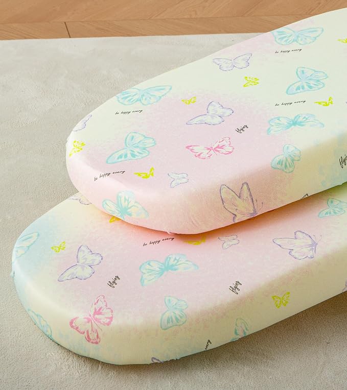 Jersey Butterfly Bassinet Sheets by SDYSoftnessDefinedbyYou