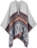 Breezy Lane Women's Shawl Wraps Warm Poncho Ruana Wrap Cardigan by BreezyLane
