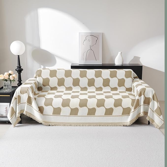 MEETSKY Oversized Sofa Cover Couch Cover by MEETSKY