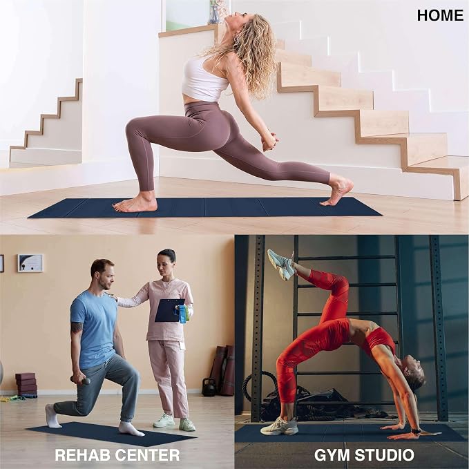 Foldable Yoga Exercise Mat – Lightweight, and Easy to Store - Image 5