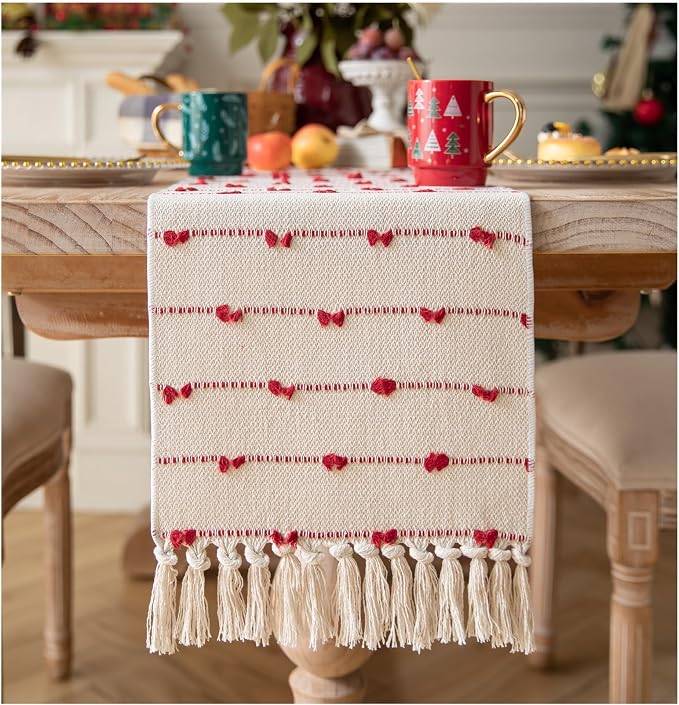 Caflife Christmas Table Runner 90 Inchs Long by Caflife