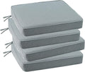 Outdoor Square Corner Seat Cushion, 18.5"x16"x3", Non Slip Seat Cushion Pads by Supdurplus
