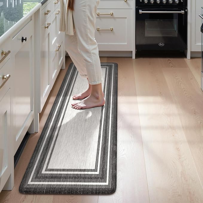 KIMODE Anti Fatigue Kitchen Mat, Cushioned Farmhouse Kitchen Runner, Non Slip - Image 9