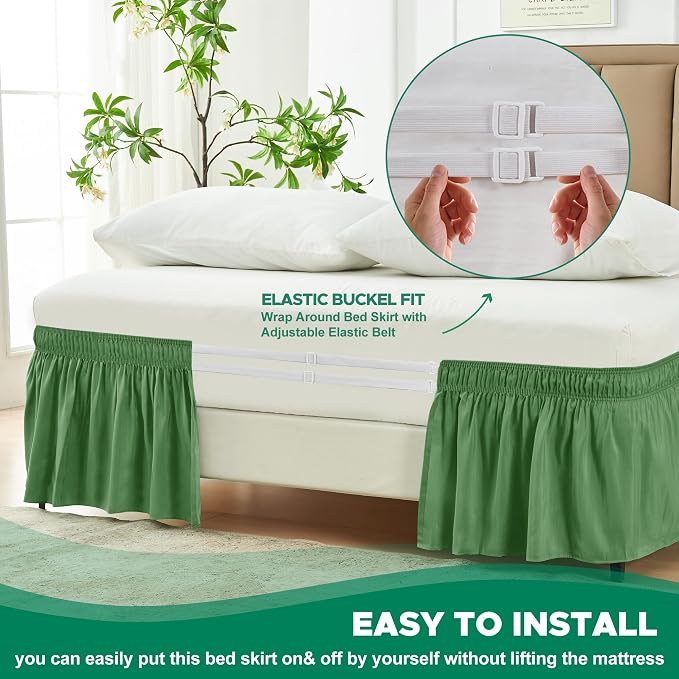 Biscaynebay Wrap Around Bed Skirts - Image 5