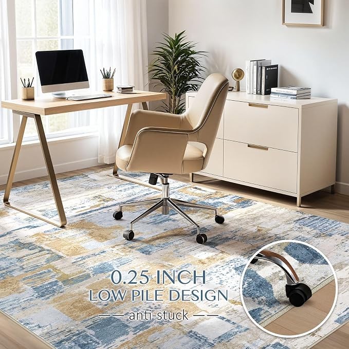 Abstract Living Room Rug 10x12 - Image 8